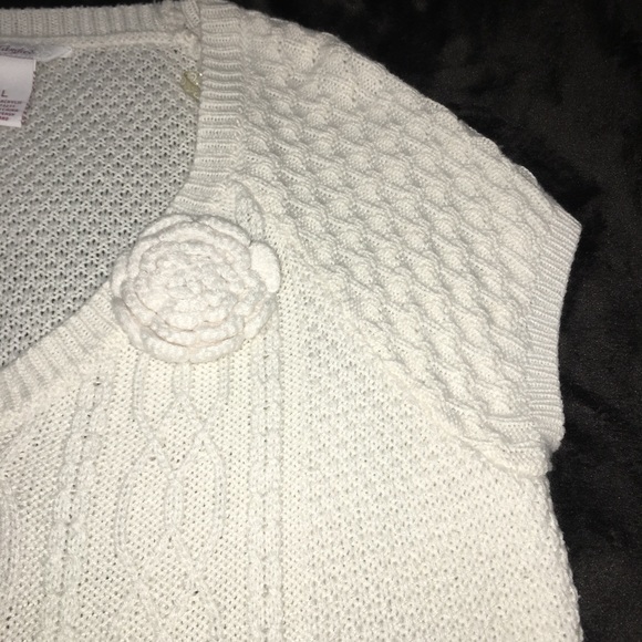 🍁SALE🍁 Candies Cream Sweater Dress Size L - Picture 2 of 8